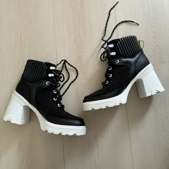 NEW Sorel BREX Heel Lace Cozy Bootie - Picture 9 of 13